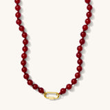 PORTO NECKLACE - POMEGRANATE
