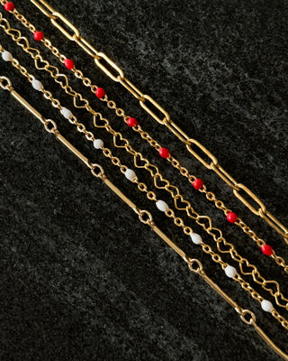 CAVIAR BRACELET - CHERRY