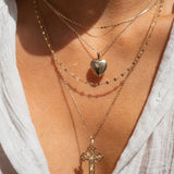 14K CHRISTOS NECKLACE