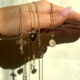 14K LOVE LOCKET NECKLACE