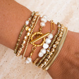 SHIMMER BEAD BRACELET