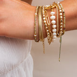 SHIMMER BEAD BRACELET