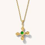 DUNE NECKLACE - EMERALD