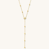 CELESTE LARIAT NECKLACE
