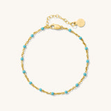 CAVIAR BRACELET - TURQUOISE