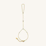 LOTUS HAND CHAIN BRACELET