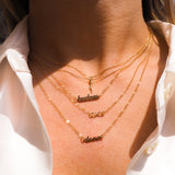 'FEARLESS' MINI AFFIRMATION NECKLACE