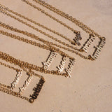 'TRUST' MINI AFFIRMATION NECKLACE