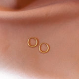 INFINITY HUGGIE EARRINGS
