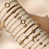 14K SINGLE PRONG DIAMOND BRACELET