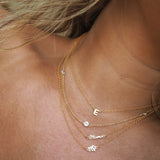 MINI CURSIVE INITIAL NECKLACE