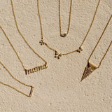 14K DIAMOND BUTTERFLY NECKLACE